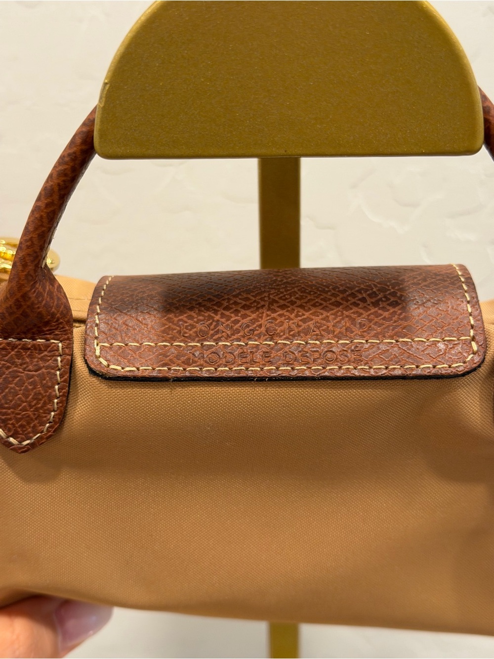 Longchamp Le Pliage Pouch with Top Handle - Picture 6 of 11